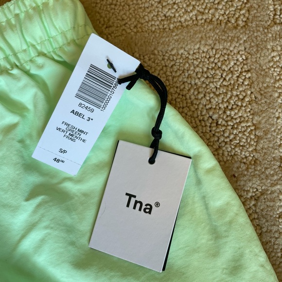 Tna Abel Short 3” mint green - Picture 2 of 5